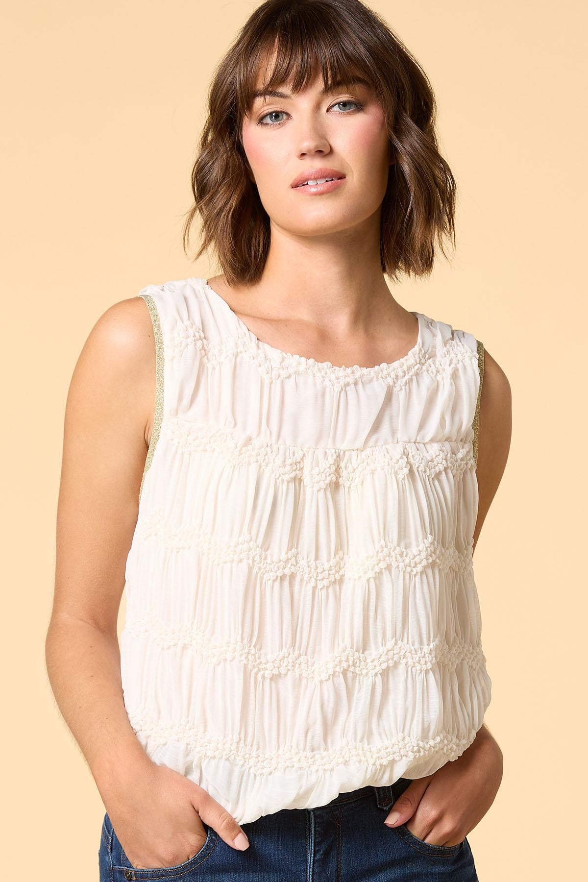 Versona piece of cake tank NATURAL