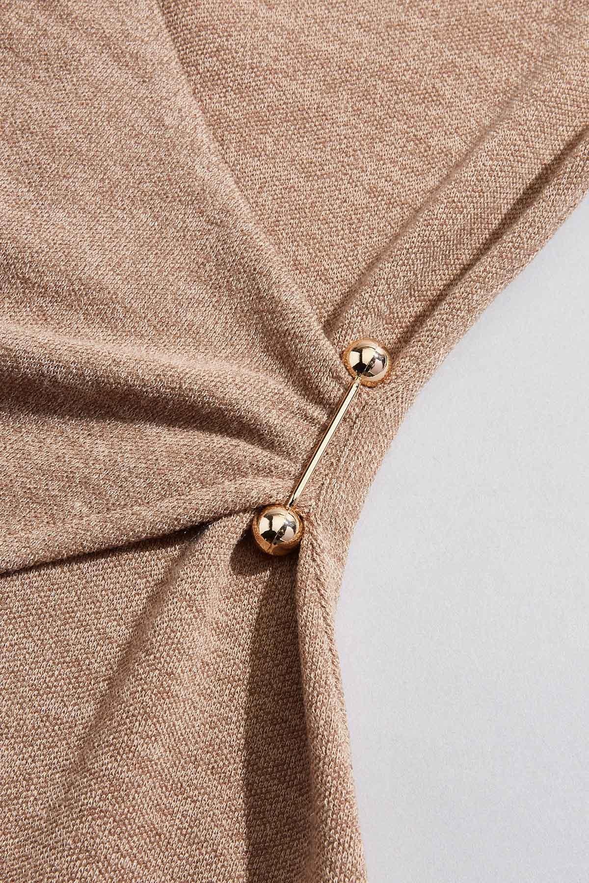 Versona cache wrap front top BROWN