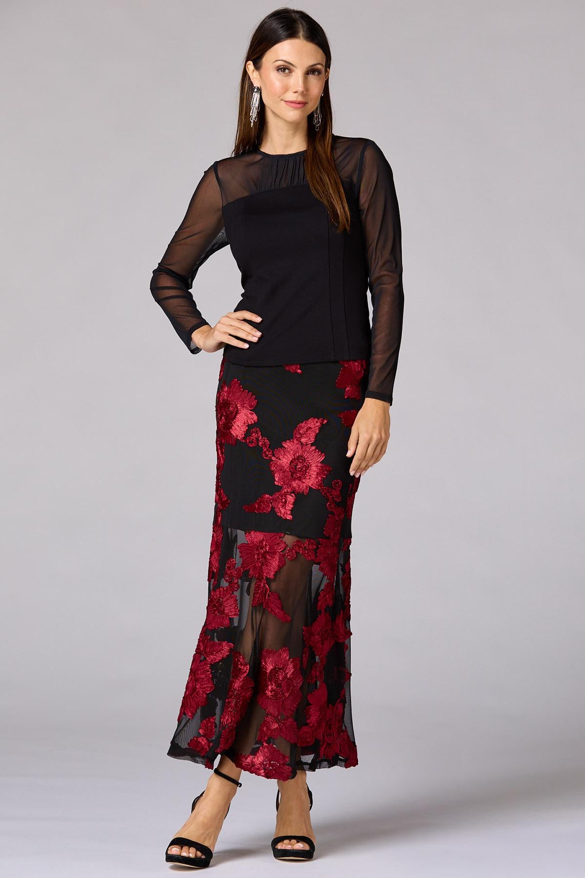 Versona cache mesh yoke top
