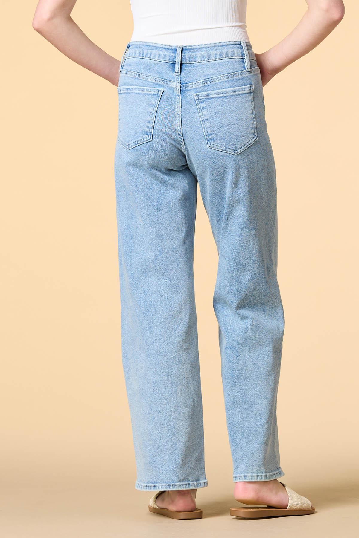 Versona something simple jeans LIGHT_WASH_DENIM