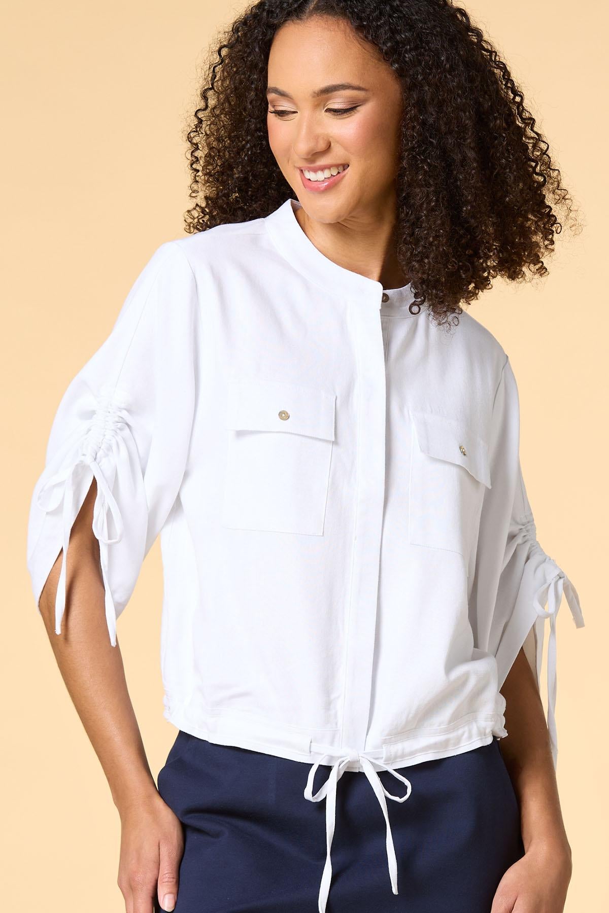 Versona custom shop jacket WHITE