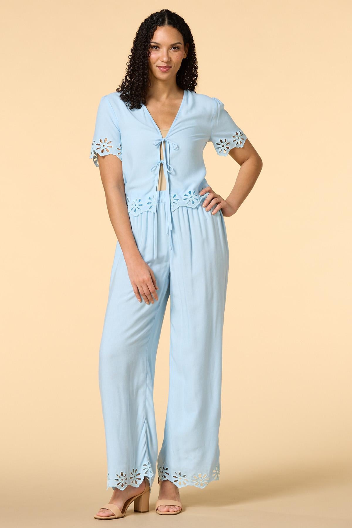 Versona eye for you pants BLUE