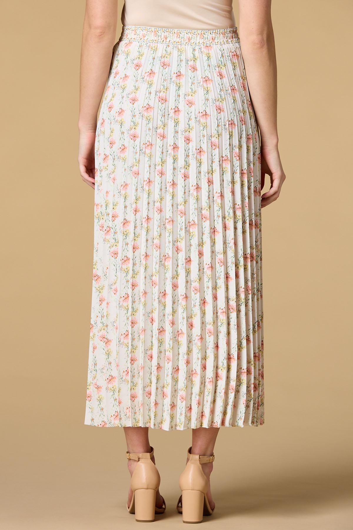 Versona spring fling midi skirt WHITE_MULTI