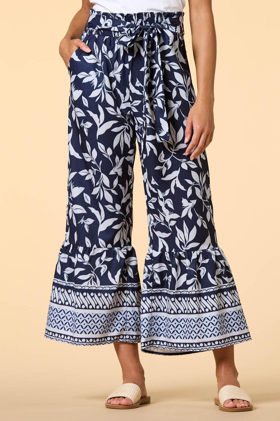 Versona borderline fine pants NAVY