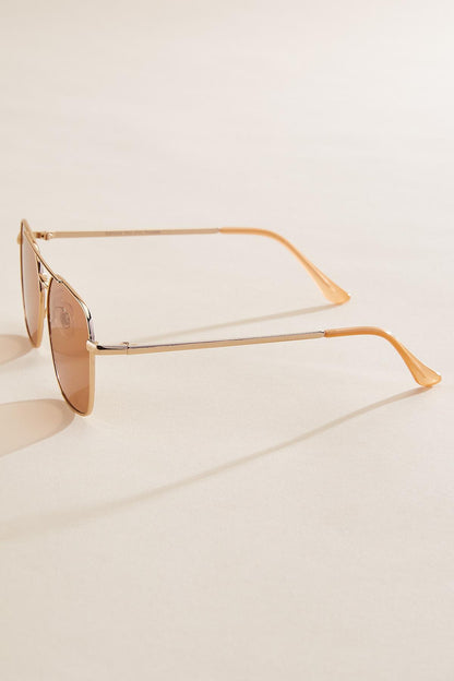 Versona gold frame aviator sunglasses GOLD