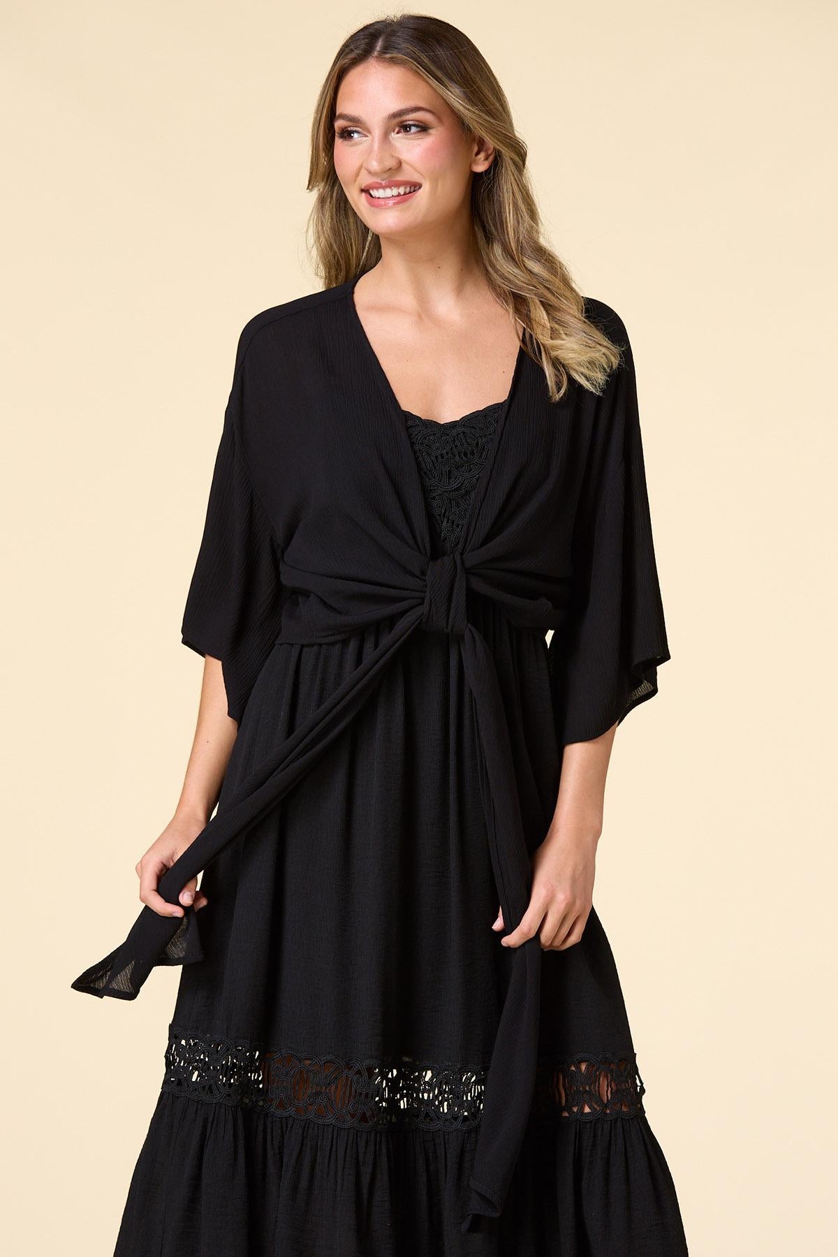 Versona sheer and chic kimono BRIGHT_WHITE