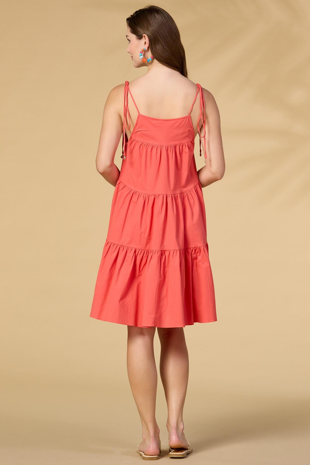 Versona coral island cutie dress CORAL