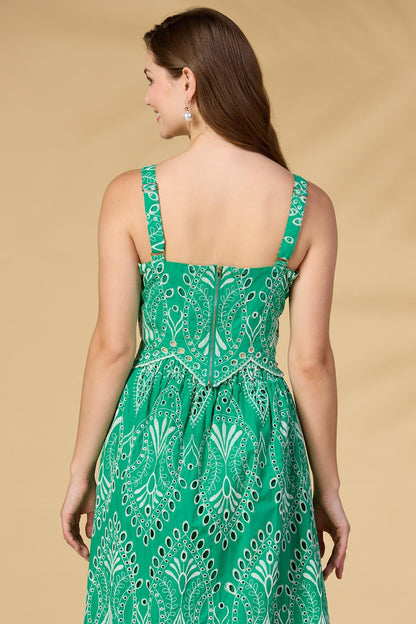 Versona go green cropped tank JOLLY_GREEN