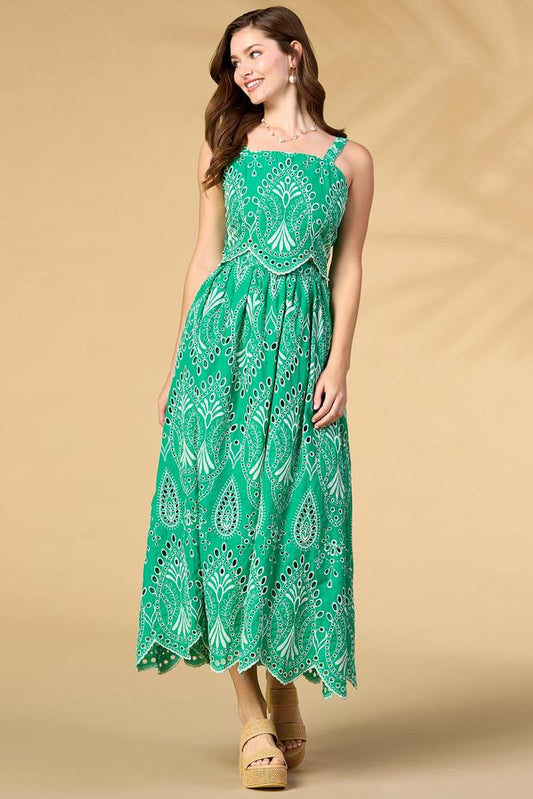 Versona go green maxi skirt JOLLY_GREEN