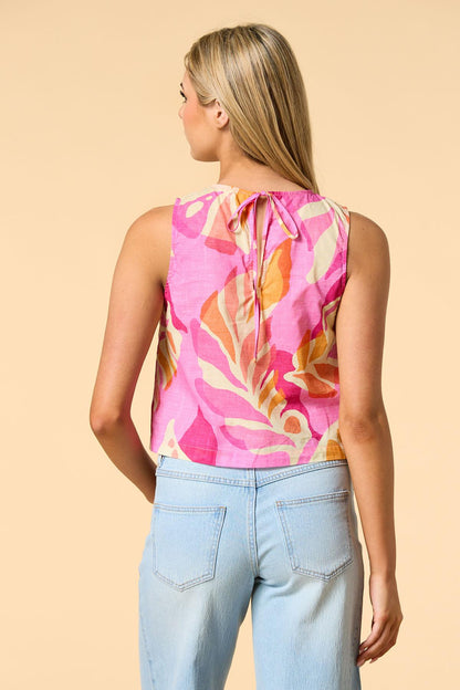 Versona island in the sun tank REDPINK_MULTI