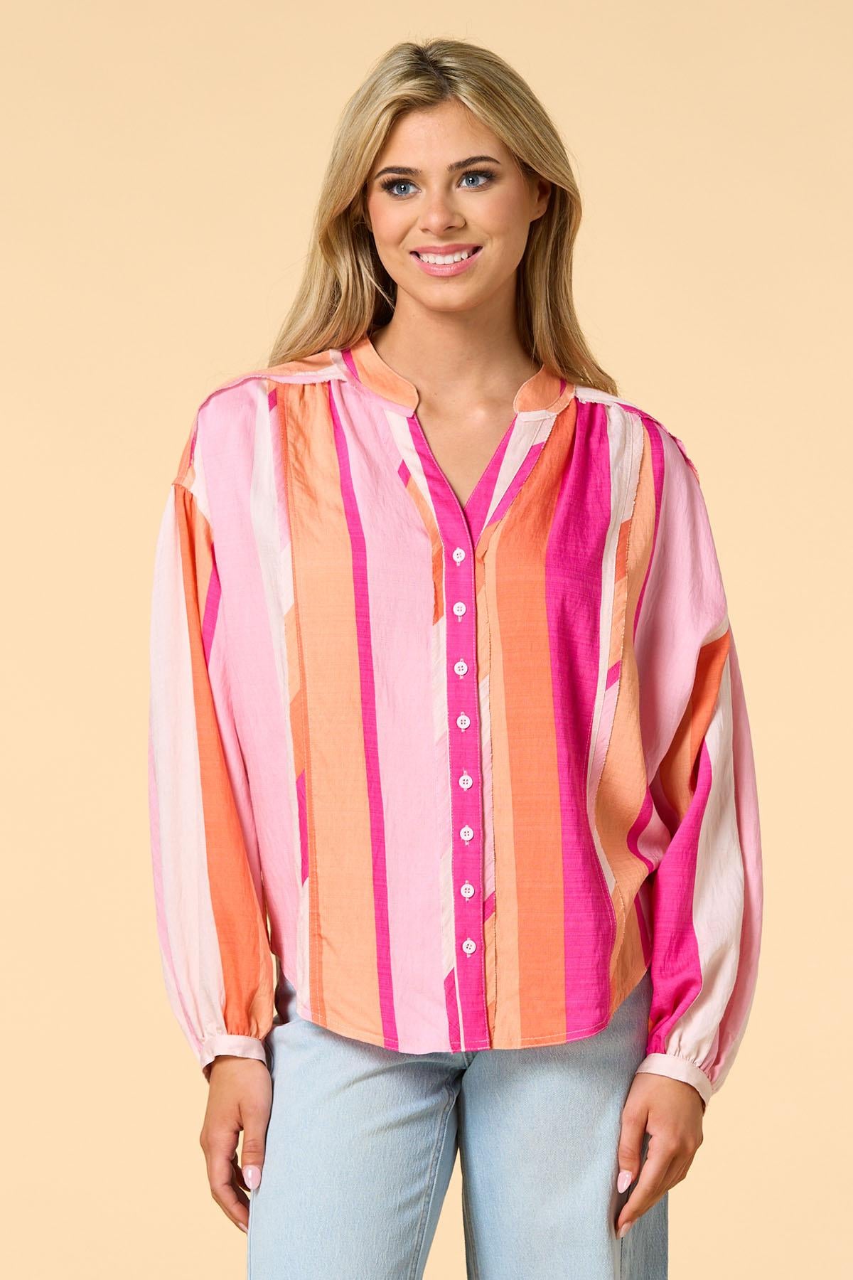 Versona paloma please shirt REDPINK_MULTI