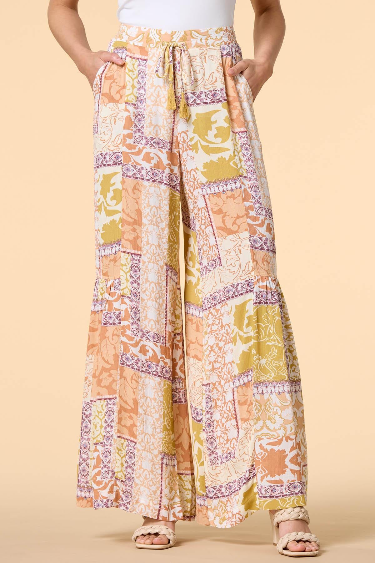 Versona patch point pants MULTI