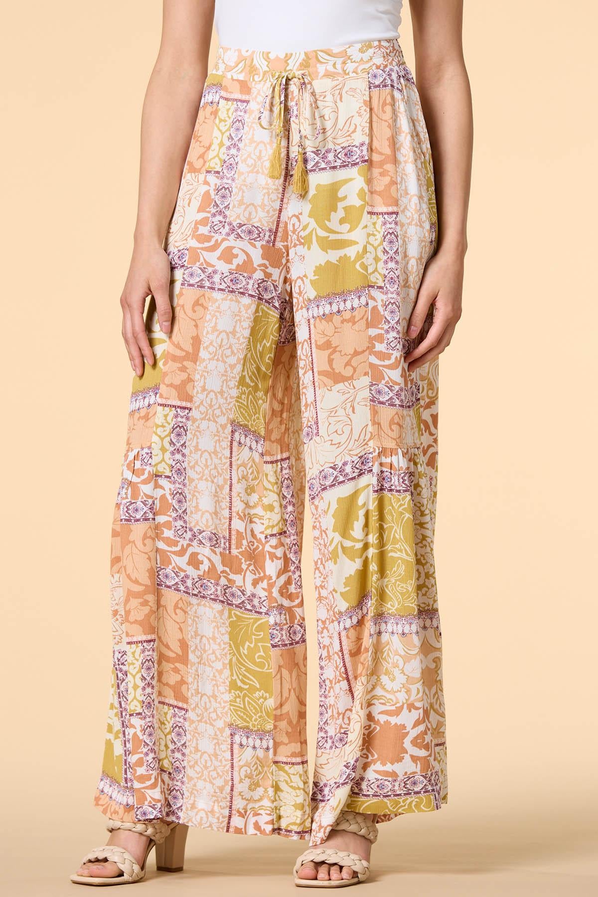 Versona patch point pants MULTI