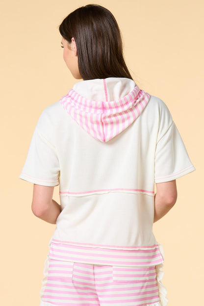 Versona star power hoodie WHITE_MULTI