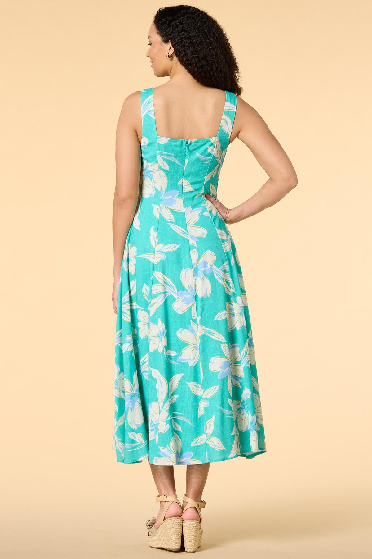 Versona bora bora beauty maxi dress BLUE_MULTI