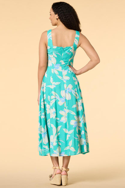 Versona bora bora beauty maxi dress BLUE_MULTI