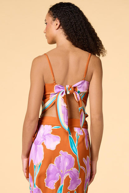 Versona cabo sunset handkerchief top MULTI