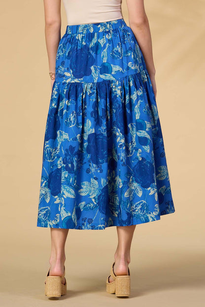 Versona out of the water maxi skirt SKYDIVER