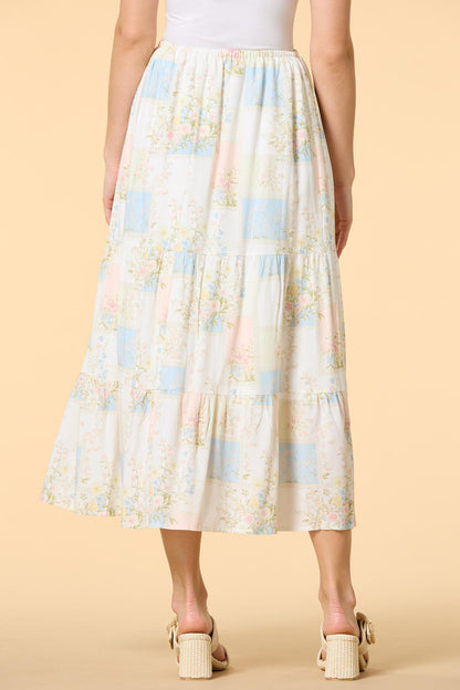 Versona fairytale ending maxi skirt MULTI