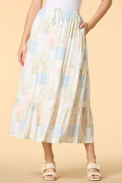 Versona fairytale ending maxi skirt MULTI