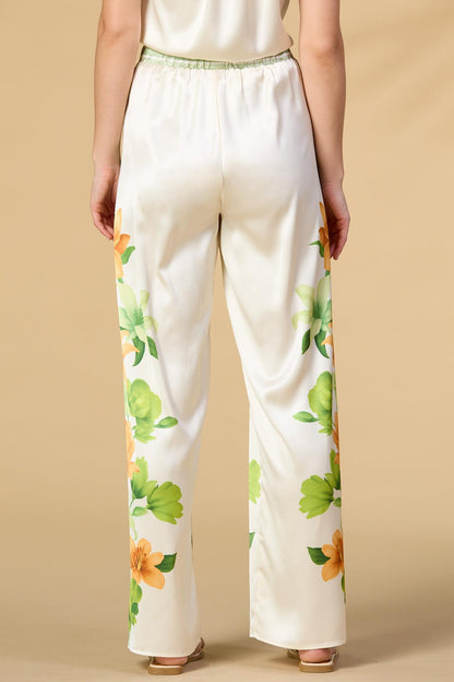 Versona island resort satin pants MULTI