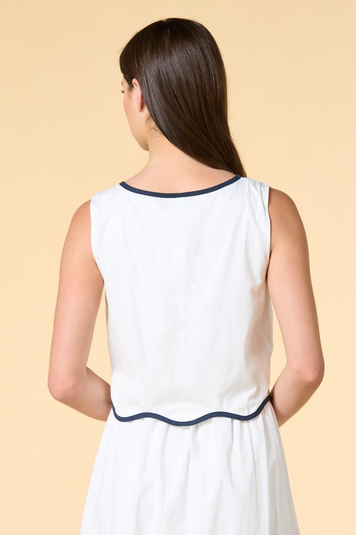 Versona east coast tank WHITE