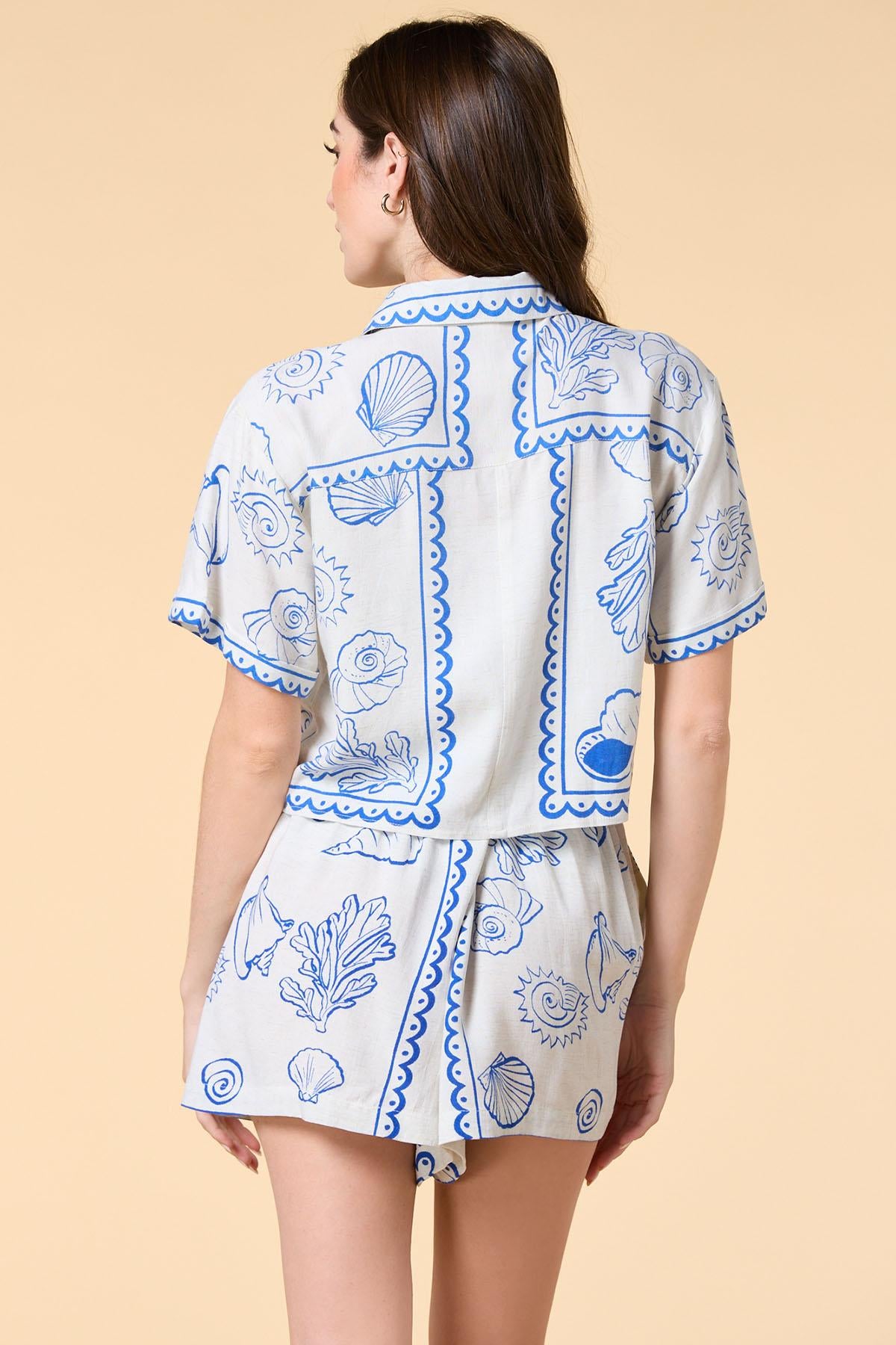 Versona by the coast shirt NAVY
