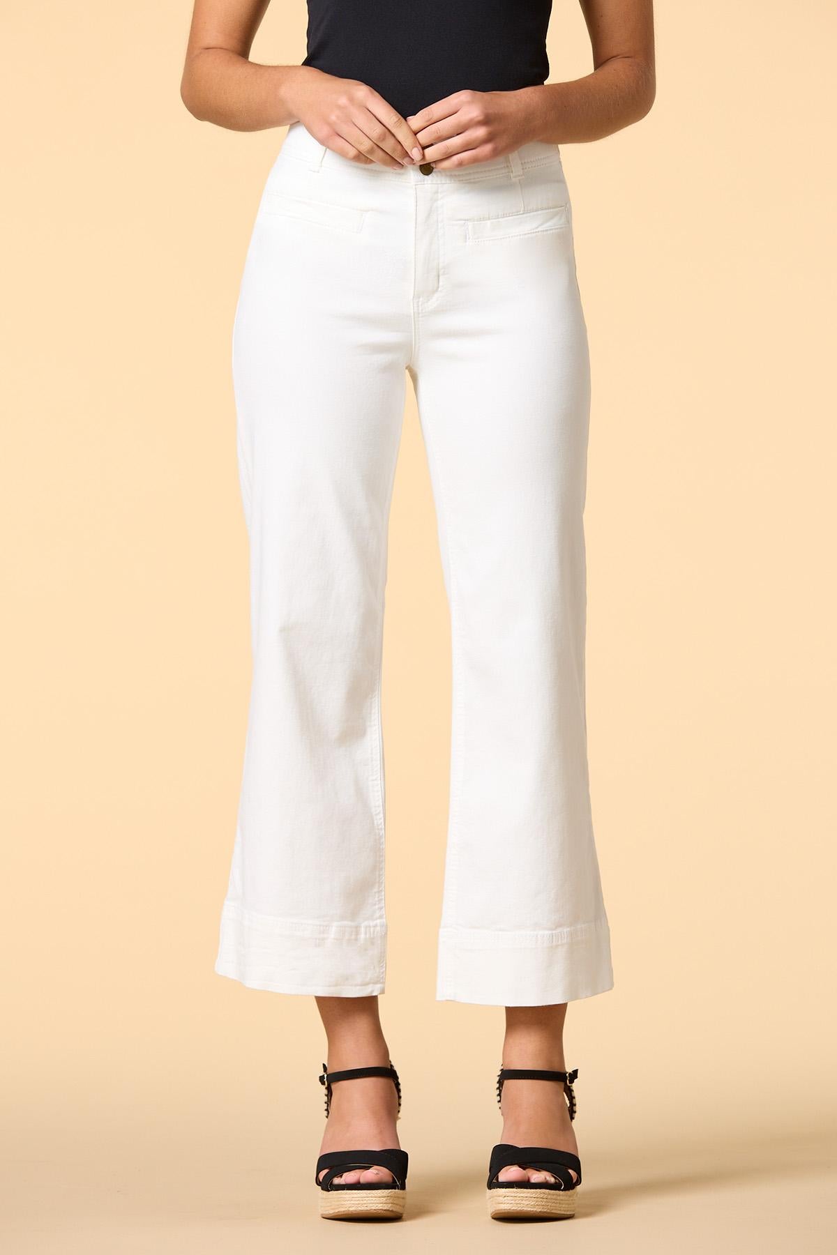 Versona summer highlights pants WHITE