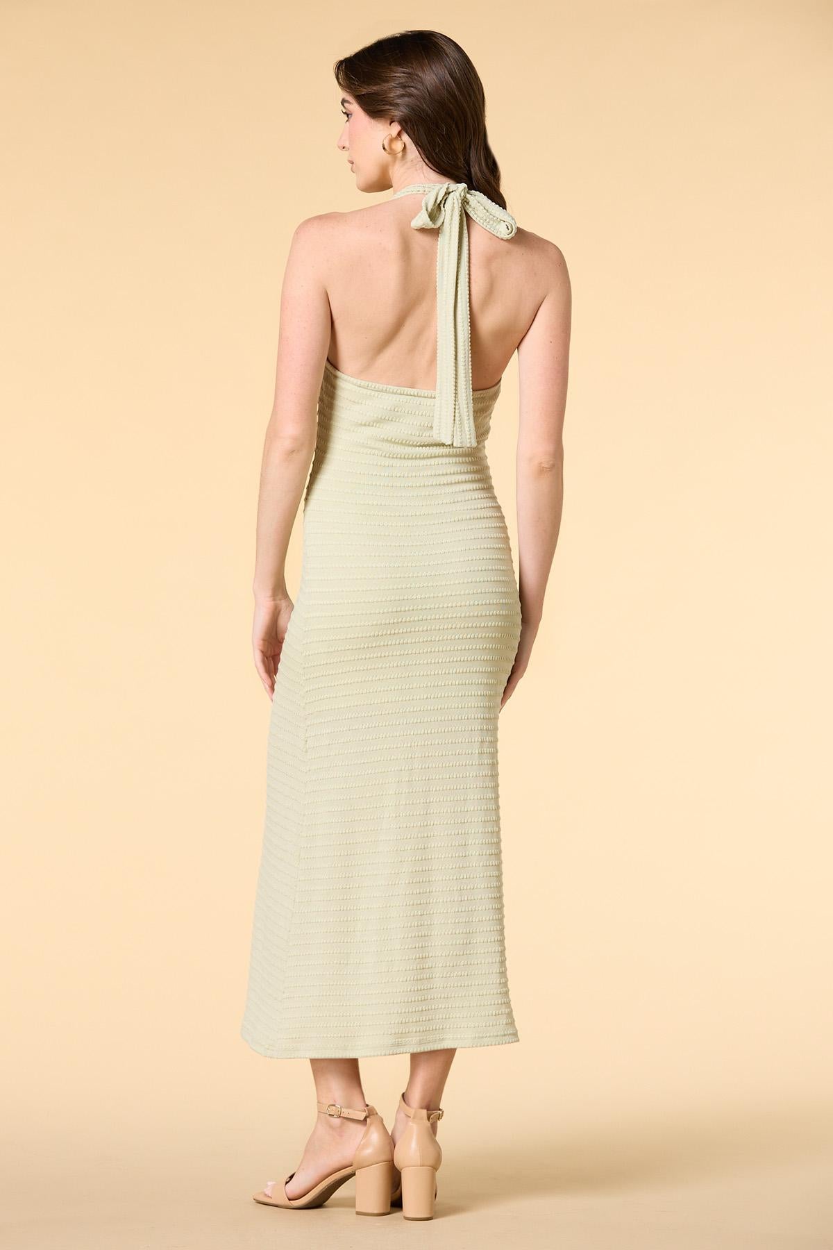 Versona in my ele-mint maxi dress LIGHT_GREEN
