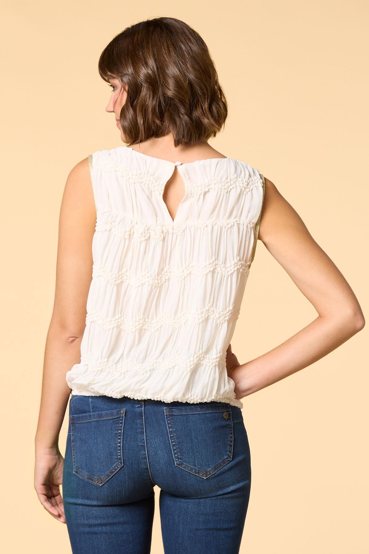 Versona piece of cake tank NATURAL