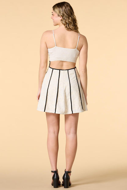 Versona by the sea mini dress NATURAL