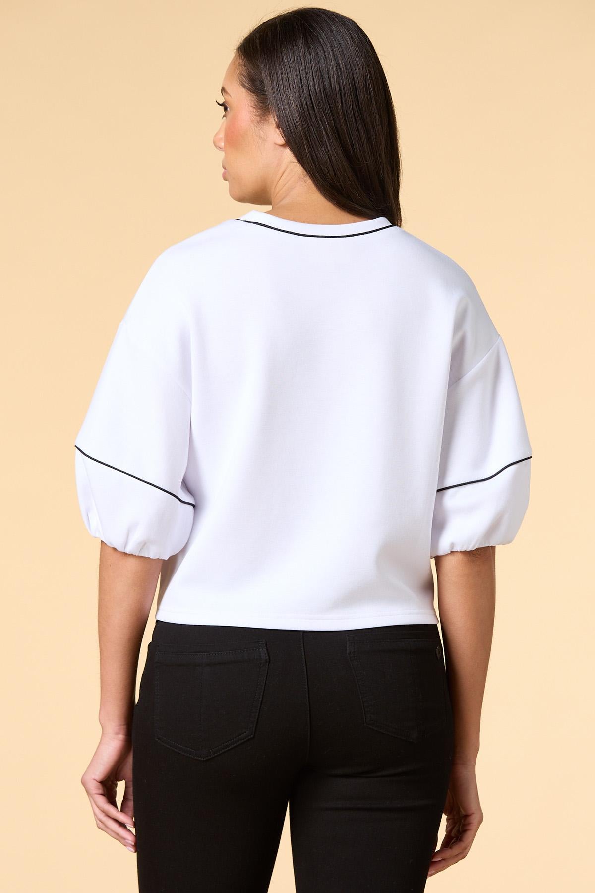 Versona pipe dream top WHITE