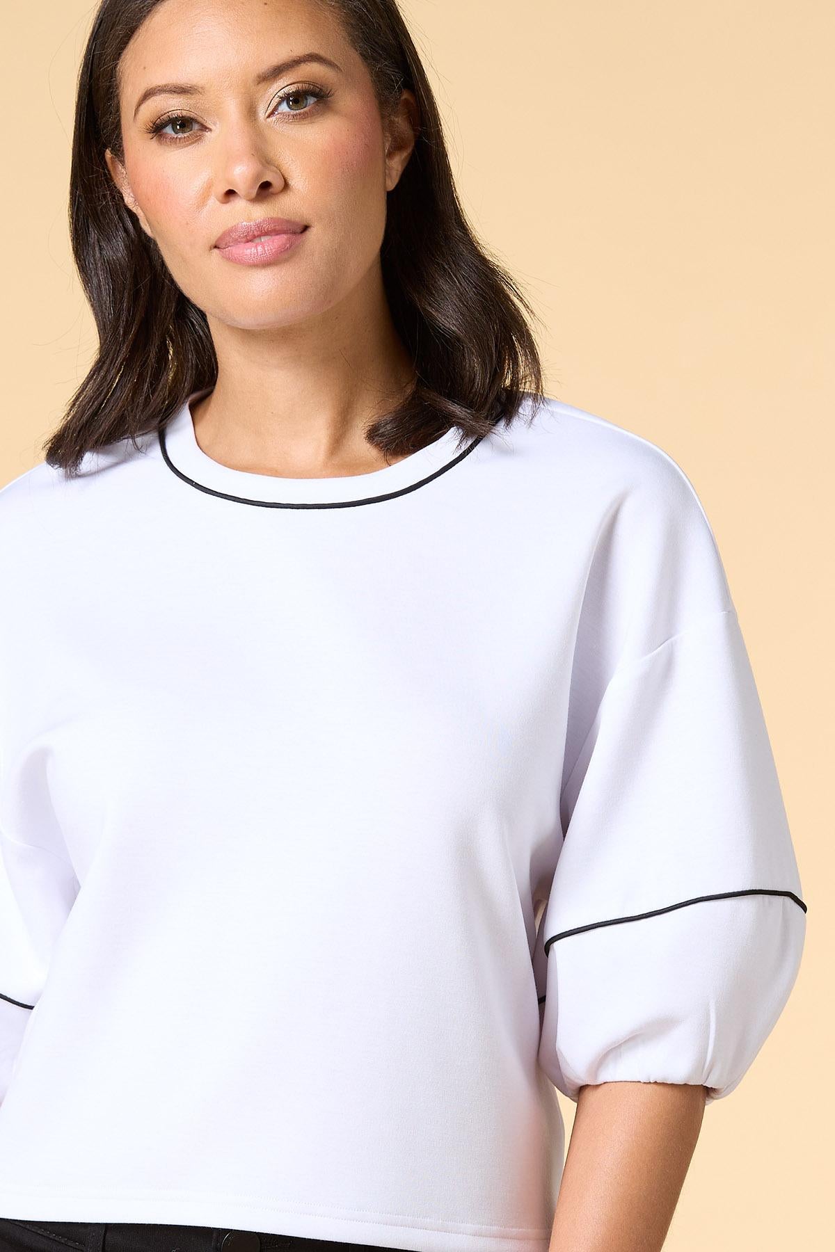 Versona pipe dream top WHITE