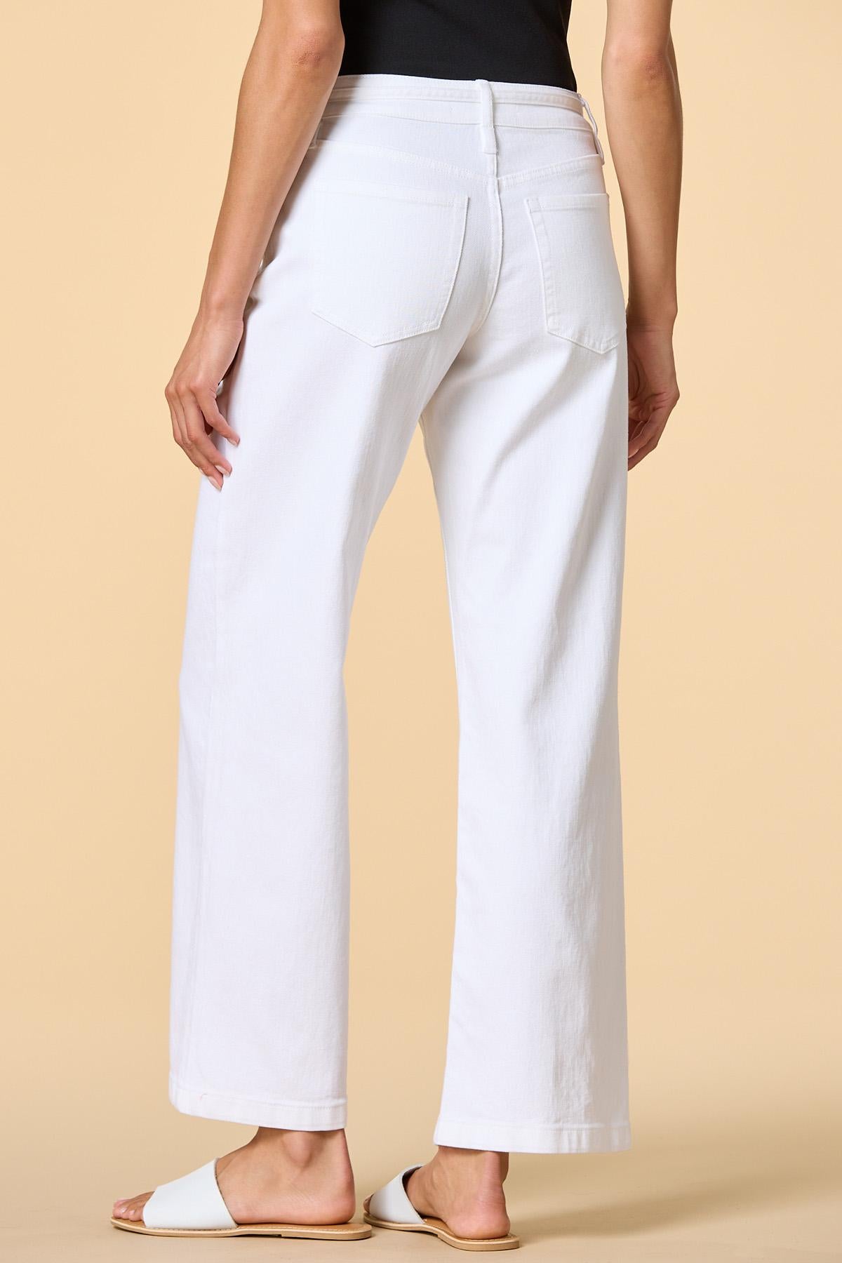 Versona all ties on me white jeans WHITE_DENIM