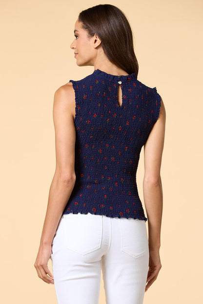 Versona wild cherries tank NAVY