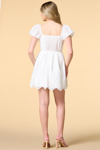 Versona just like heaven dress WHITE