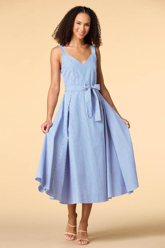 Versona just coasting maxi dress BLUE_MULTI