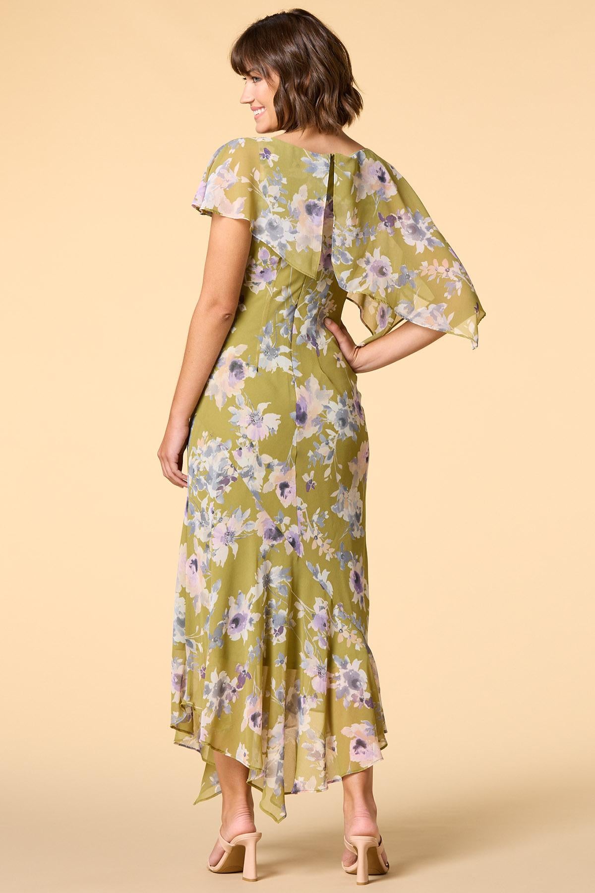 Versona greener pastures maxi dress GREEN_MULTI