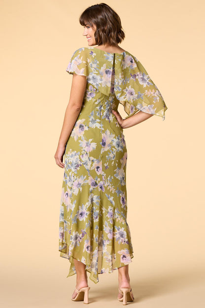Versona greener pastures maxi dress GREEN_MULTI