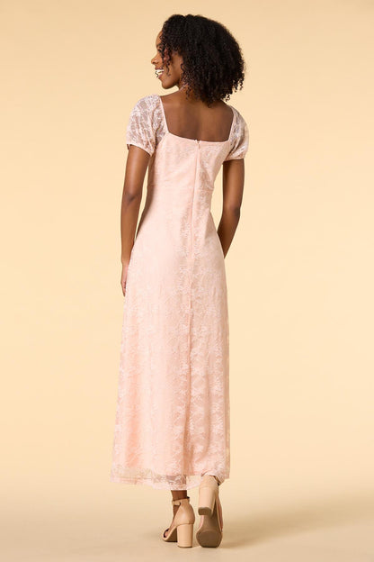 Versona blushing bride maxi dress- pink PINK