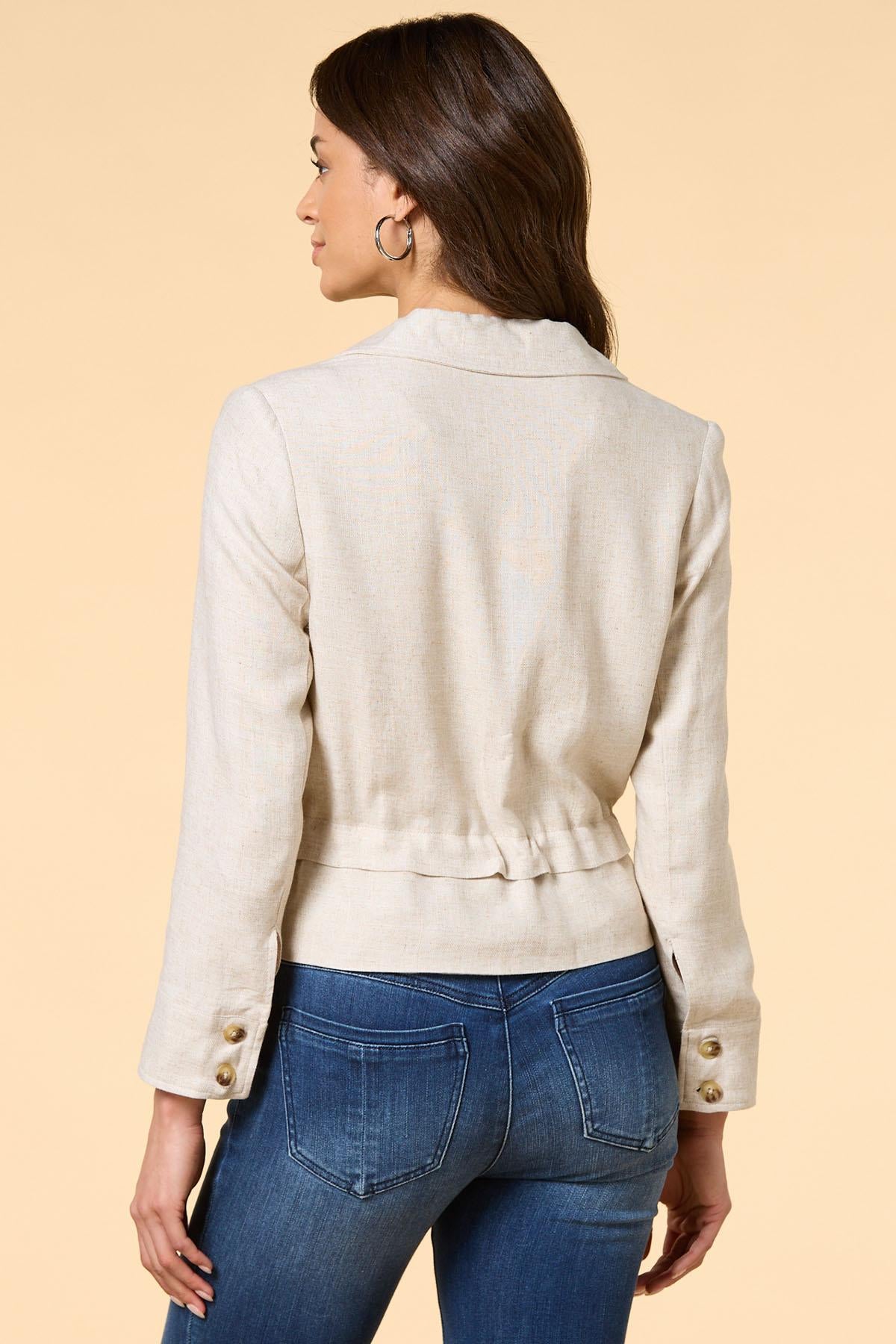 Versona just natural blazer NATURAL