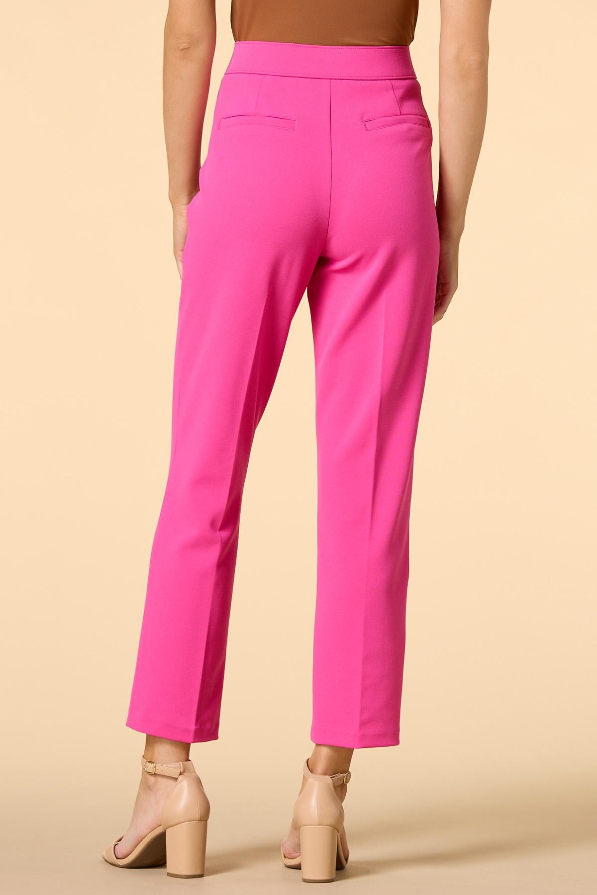 Versona straight up crepe pants ELECTRIC_STORM