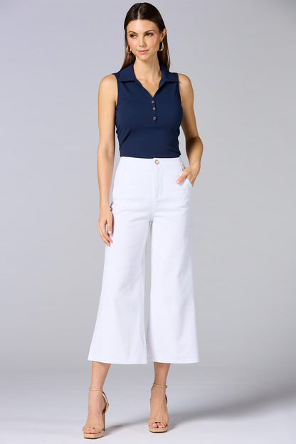 Versona cache modal polo tank NAVY_BLAZER