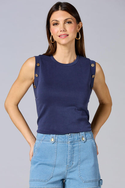 Versona cache button shoulder scuba tank NAVY_BLAZER
