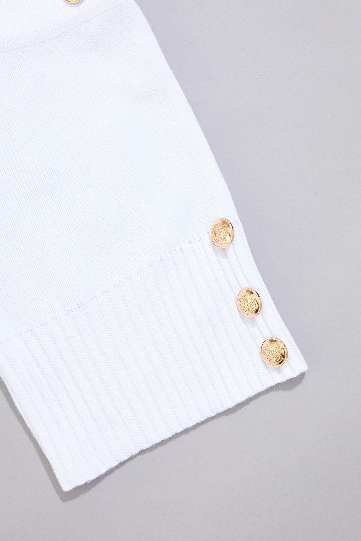 Versona cache one shoulder sweater BRIGHT_WHITE