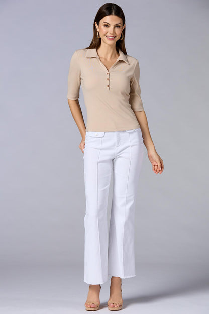 Versona cache solid polo shirt BRIGHT_WHITE