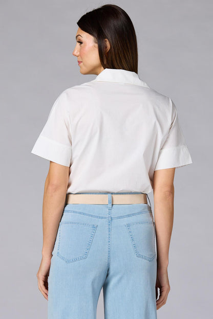 Versona cache poplin popover top BRIGHT_WHITE