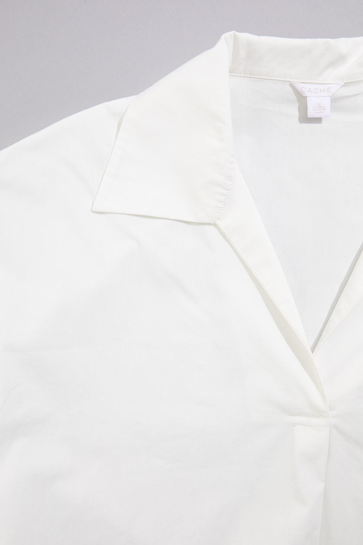 Versona cache poplin popover top BRIGHT_WHITE