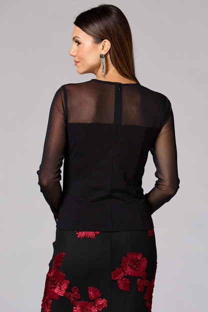 Versona cache mesh yoke top