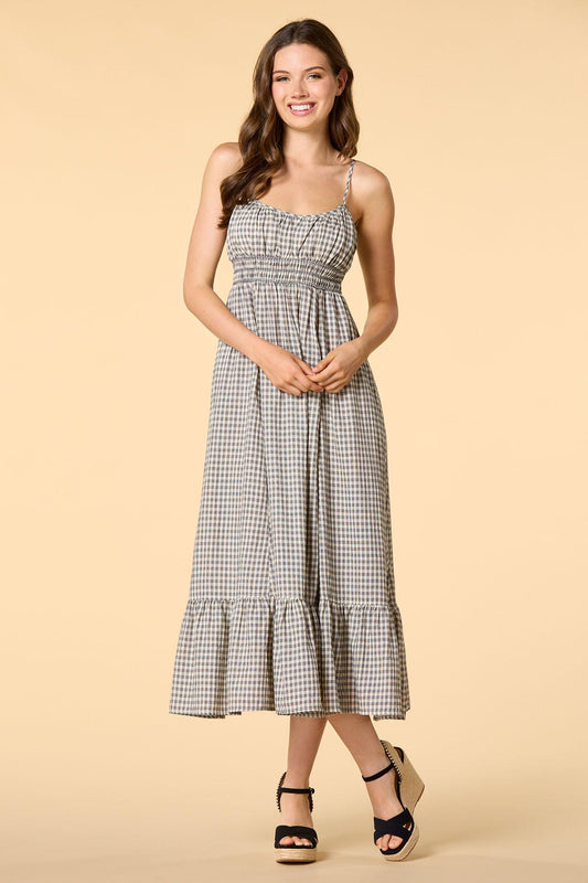 Versona making headlines maxi dress BLACK_WHITE_PATTERN